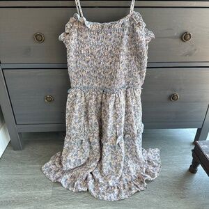 Smocked floral dress NWT